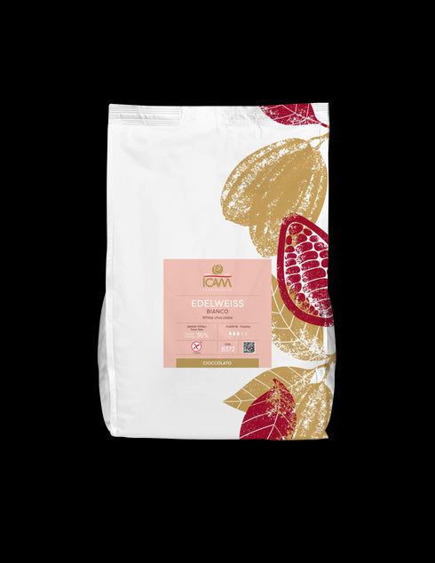 ICAM Edelweiss 30% White Chocolate 4KG