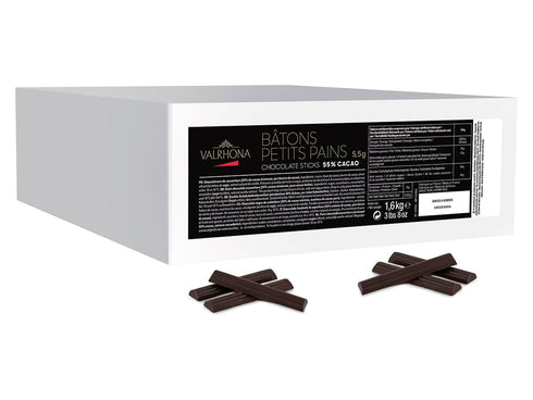 Valrhona Chocolate Sticks 55% (5.5gm) 1.6kg