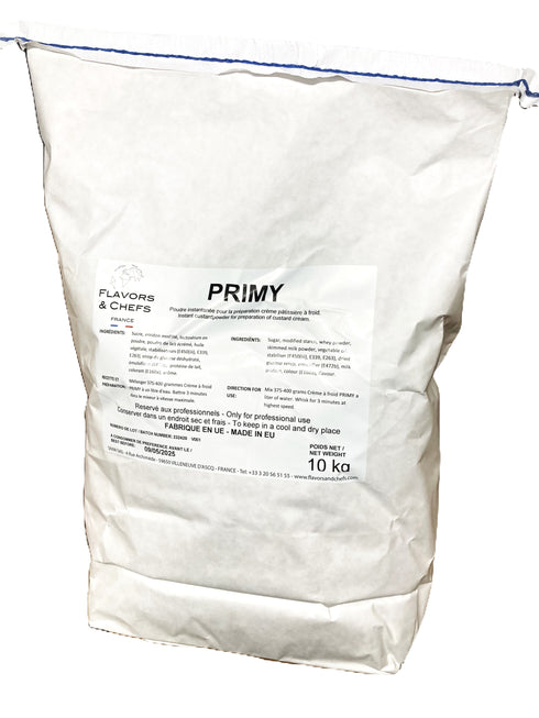 Crème Patissiere Powder Cold Process Primy 10Kg