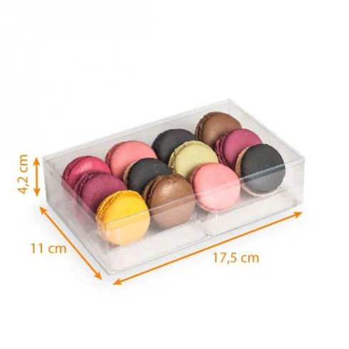 Macaron box 175x110x42 for 12 macs pack of 25