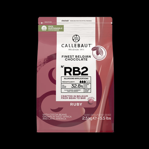 Callebaut Ruby RB2 Chocolate 2.5Kg