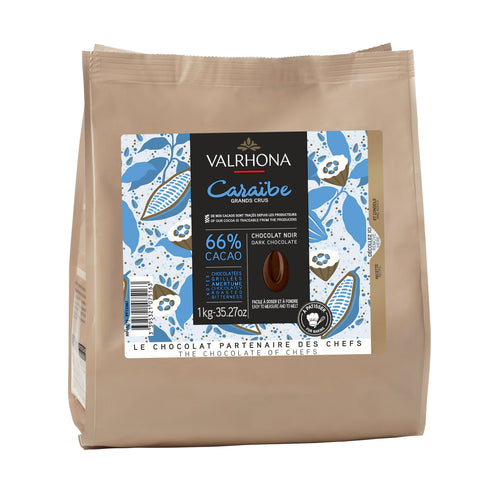 Valrhona Caraibe Dark 66% 1kg