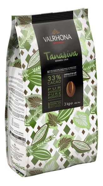 Valrhona Tanariva 33% Lactee ( Pure Madagascan ) 3kg