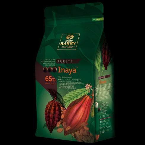Cacao Barry Inaya Dark Chocolate 65% 5kg
