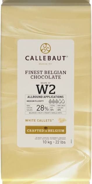 Callebaut W2 White Chocolate 10kg