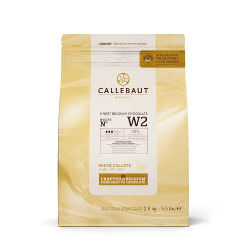 Callebaut W2 White Chocolate 2.5kg