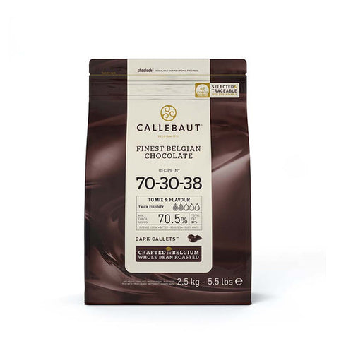 Callebaut 70-30-38 Dark Chocolate 70% 2.5kg