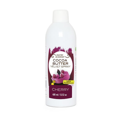Pastry Academy Cherry (Purple) Cocoa Butter Velvet Spray 400ml