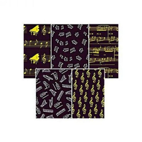 Transfer Sheets ' Musical Figures ' 50