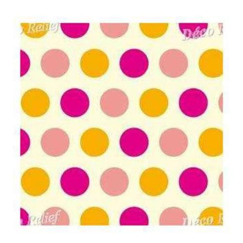Transfer Sheets 'Circles' 3 Colours 10