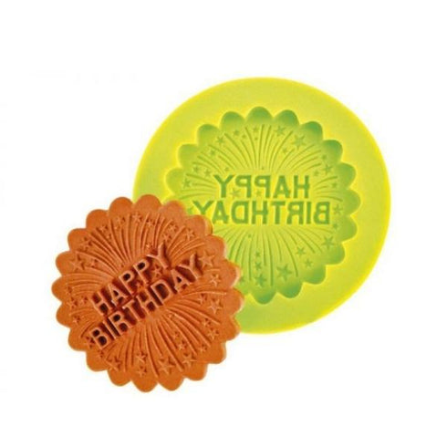 Happy Birthday 1 Pcs Diam 55 Mm 1