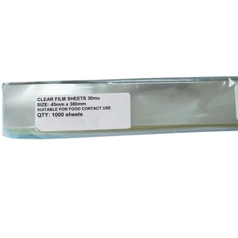 Cellophane Sheets 30Mu 380X45Mm 1000