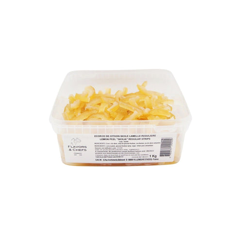 Extra Candied Sicilian Lemon Peel Sticks 1kg