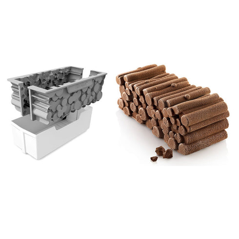 Kit Woody 1100 Mould 240X100Mm H82.5Mm "Silikomart" 1