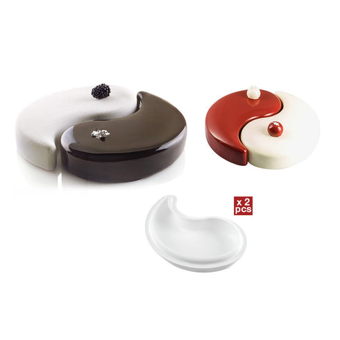 Yin Yang 2500 Mould 245Mmx195Mmxh50Mm "Silikomart" 1