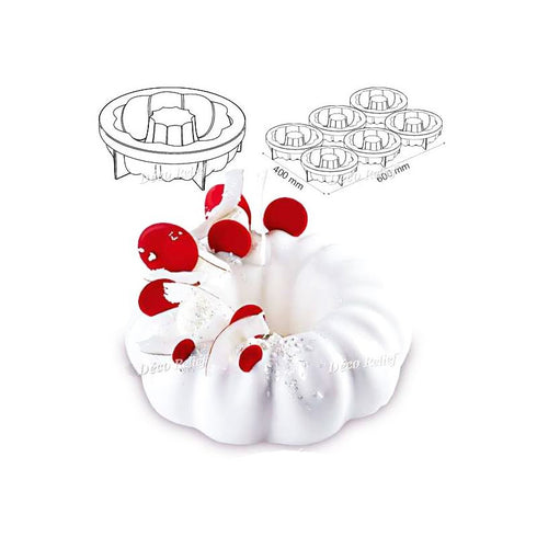 Pavoni Mould Queen 180X75Mm High 1