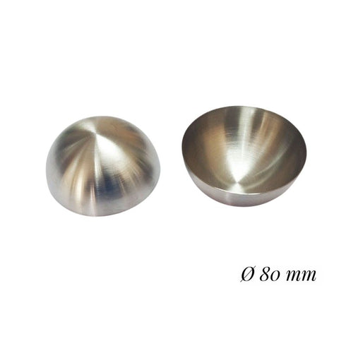 St/St Hemisphere Mould D 80 Mm 1