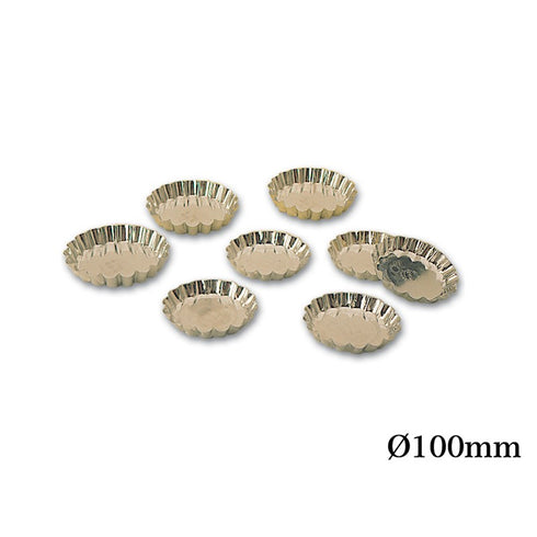 Tartlet Mould Fluted 100X18Mm 6