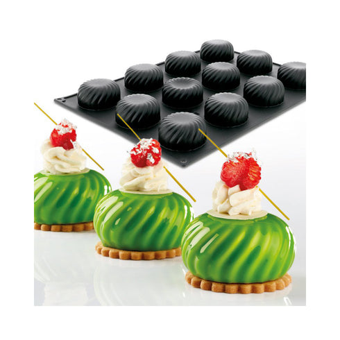 Pavoni Caleidon Monoportion Entremet Professional Silicon Mould