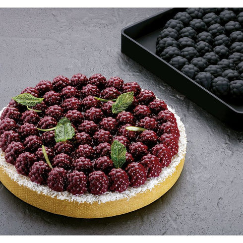 Pavoni Mould Blackberry Shape 190X190Xh23 Mm Ø 180X22 H Mm 1