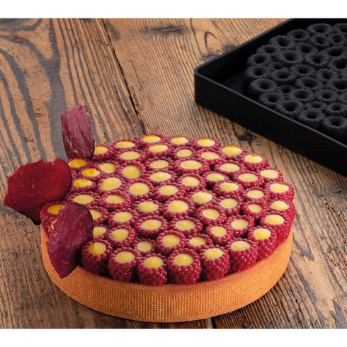 Pavoni Mould Raspberry Shape 190X190Xh28 Mm Ø 180X26H Mm 1