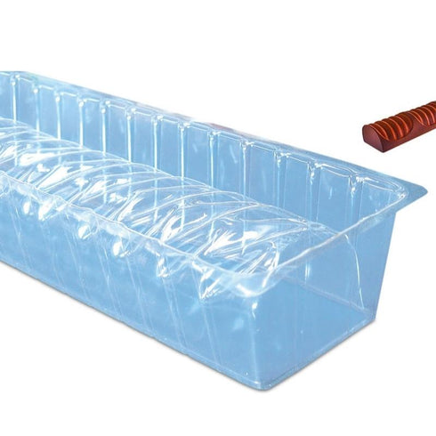 Plastic Yule Log Cake Mould 510X75X65Mm 12