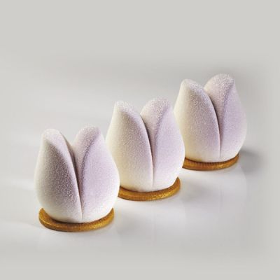 Pavoni Tulip Monoportion Entremet Professional Silicon Mould by Antonio Bachour