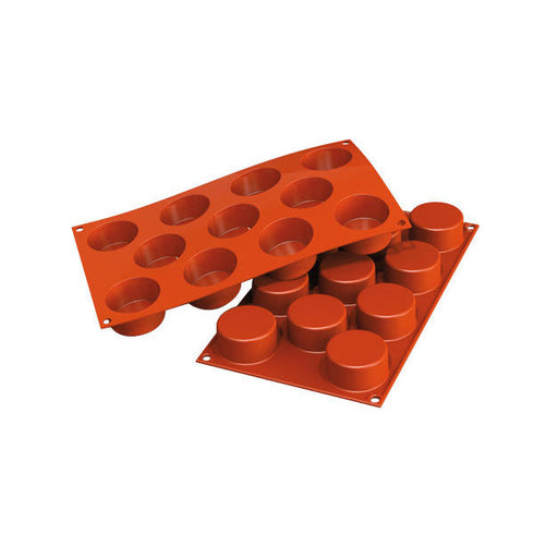 Silikomart SF204 50mm Cylinders Professional Silicon Mould 1