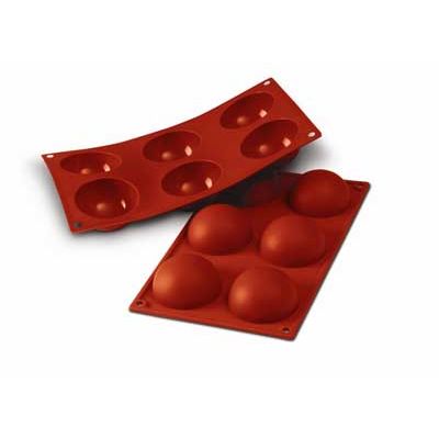 Silikomart SF002 7cm Half Sphere Professional Silicon Mould 1