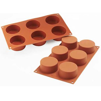 Silikomart SF127 Large Cylinders Professional Silicon Mould 1