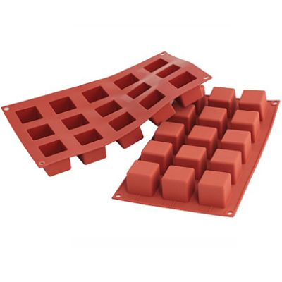 Silikomart SF105 Small Cube Professional Silicon Mould 1