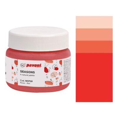 Pavoni Seasons Natural Colouring Powder - Red 80gm