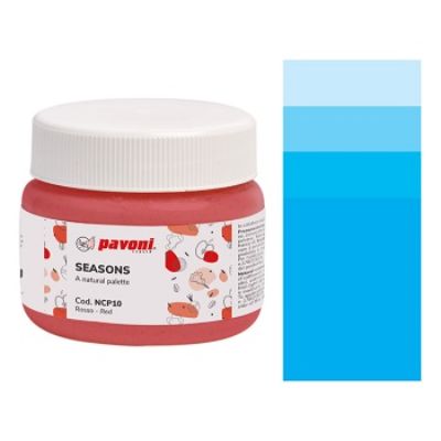 Pavoni Seasons Natural Colouring Powder - Light Blue 80gm