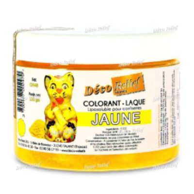 Deco-Relief Yellow Gloss Chocolate Colouring  100gm