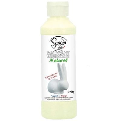 Deco-Relief Natural Velvet Coloured Cocoa Butter - White  220gm